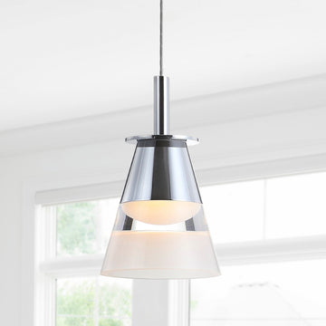 Alain Adjustable Metal Integrated LED Pendant - JONATHAN Y